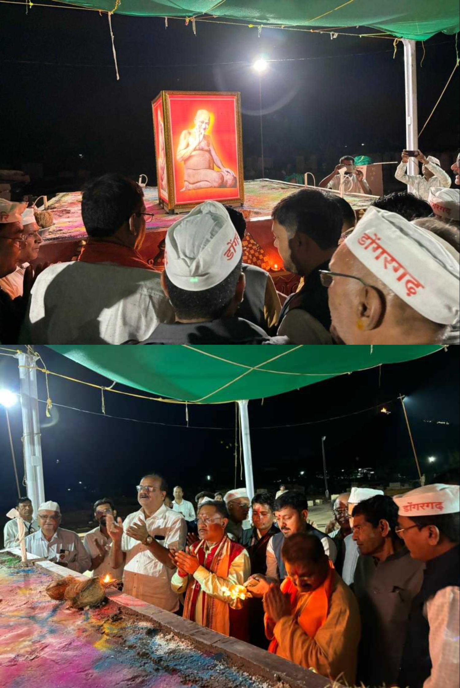 समाधिस्थल पहुंचे सीएम साय, कहा- चंद्रगिरि में दिखाई देता है जैनाचार्य विद्यासागर के सपनों का भारत