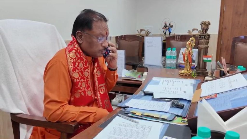 छत्तीसगढ़ के UPSC टॉपर्स से CM विष्णुदेव साय ने की बात, शुभकामनाएं देते हुए की उनके प्रगति की कामना