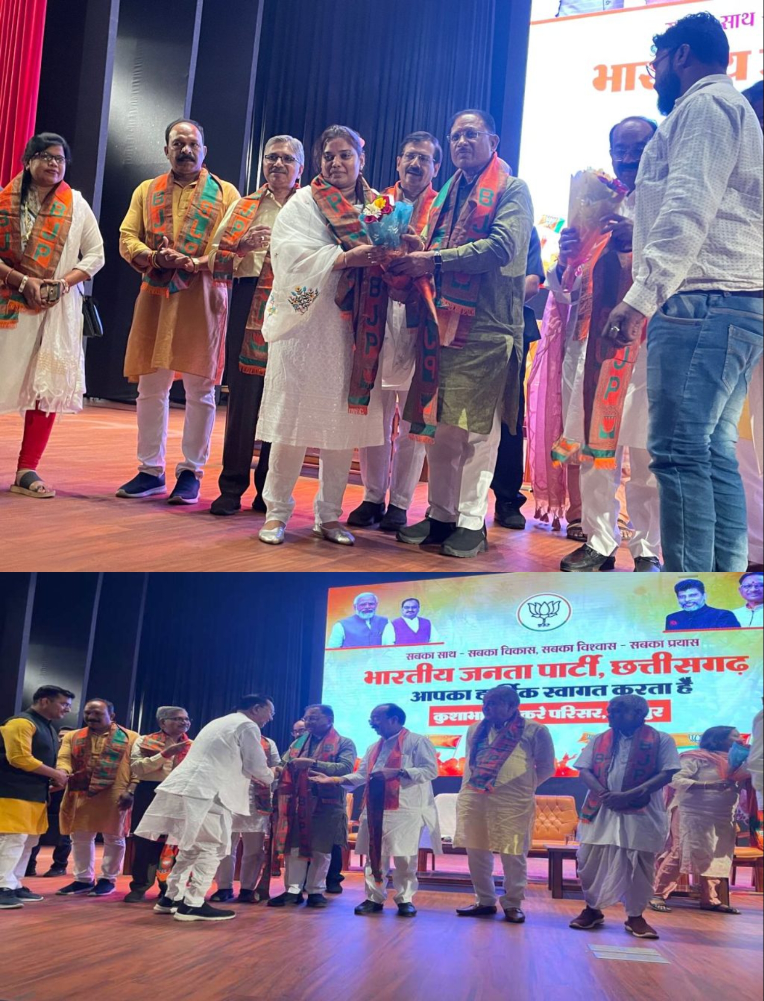 प्रथम चरण के चुनाव से पहले भाजपा को बड़ा फायदा, पूर्व विधायक समेत 700 से अधिक लोगों ने थामा बीजेपी का दामन