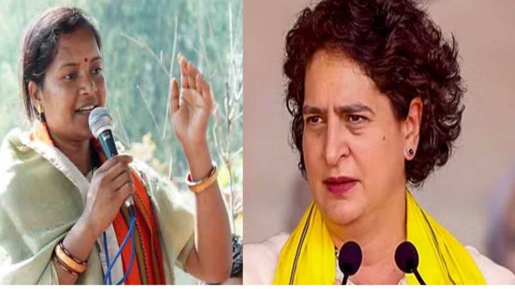 मंत्री लक्ष्मी राजवाड़े ने प्रियंका वाड्रा से किया सवाल, कहा-क्या राधिका खेड़ा मामले में कार्रवाई करने का साहस दिखाएंगी