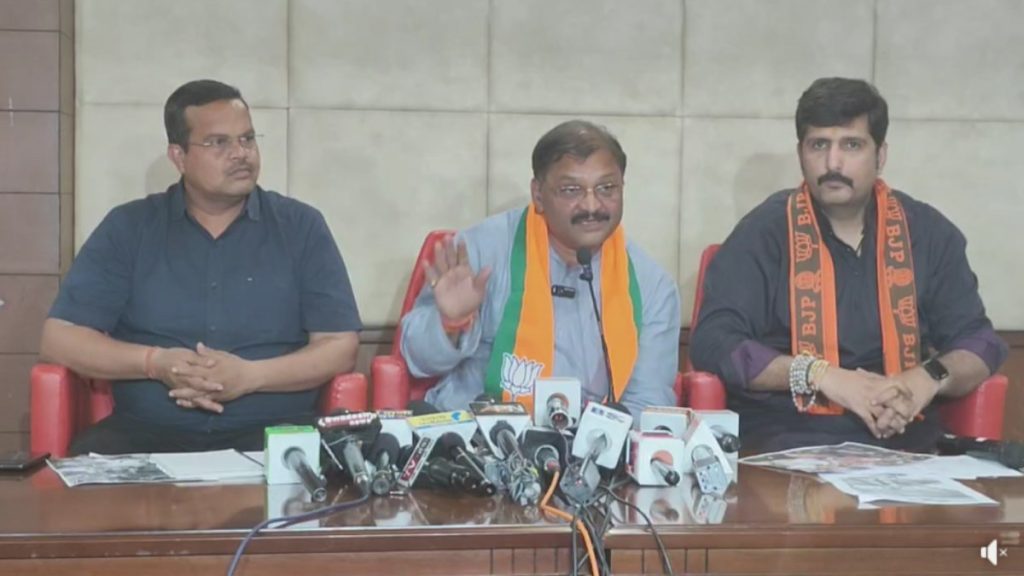 लोकसभा चुनाव 2024 : भाजपा प्रत्याशी संतोष पांडे ने पूर्व सीएम बघेल पर साधा निशाना, मांगे सवालों के जवाब&hellip;