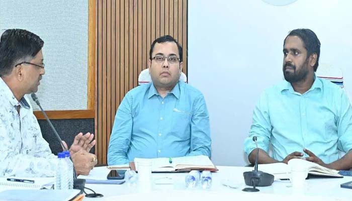 प्रबंध संचालक अबिनाश मिश्रा ने ली स्मार्ट सिटी प्रोजेक्ट्स की समीक्षा बैठक