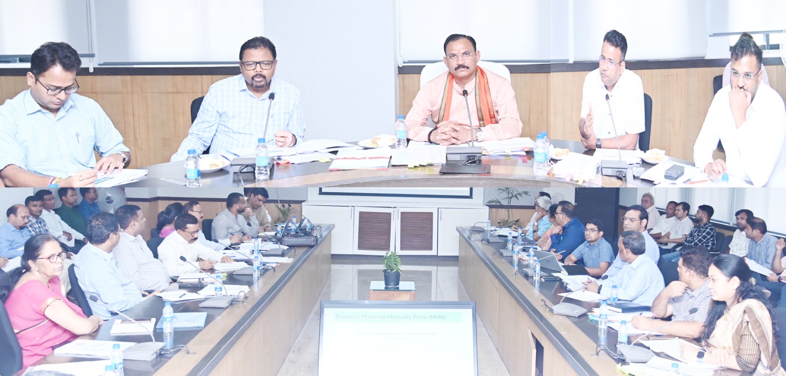 स्वास्थ्य मंत्री ने मैराथन बैठक लेकर की समीक्षा , आचार संहिता खत्म होते ही छत्तीसगढ़ में सरकार का काम शुरू