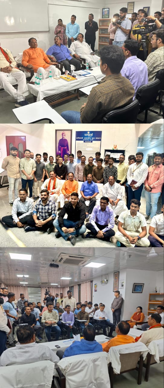 मुख्यमंत्री विष्णुदेव साय का ट्राइबल यूथ हॉस्टल का दौरा, छात्रों से संवाद कर सफलता के लिए किया प्रोत्साहित