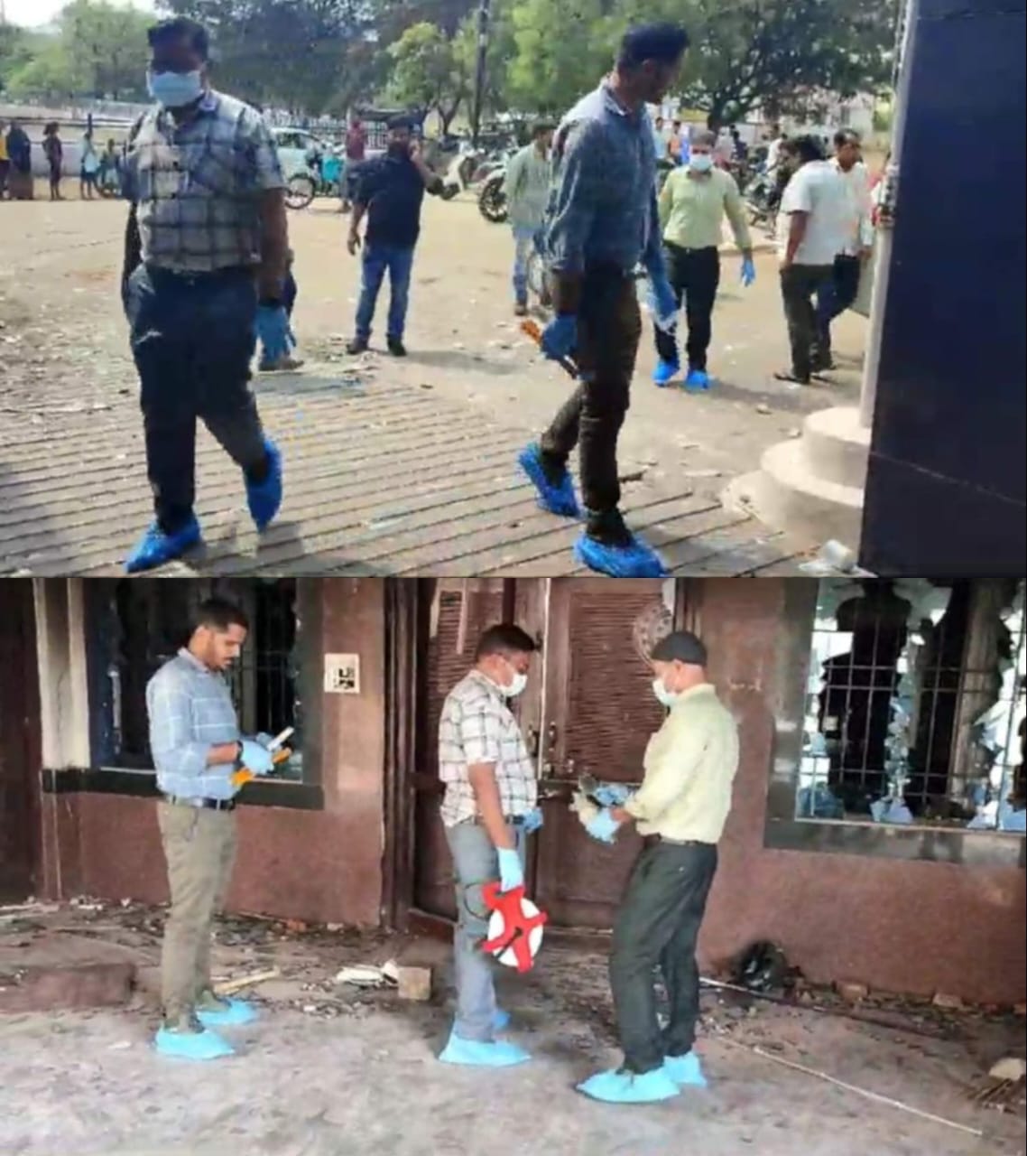 जैतखाम विवाद : आगजनी की जांच करने बलौदा बाजार पहुंची पांच सदस्यीय फारेंसिक टीम&hellip;