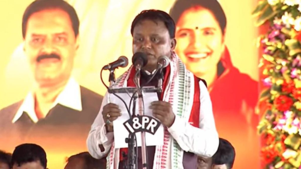 ओडिशा की नई सरकार के शपथ ग्रहण समारोह में शामिल हुए मुख्यमंत्री विष्णु देव साय