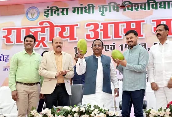 सेहत और अर्थव्यवस्था के लिए आम की फसल काफी महत्वपूर्ण : मंत्री श्री नेताम