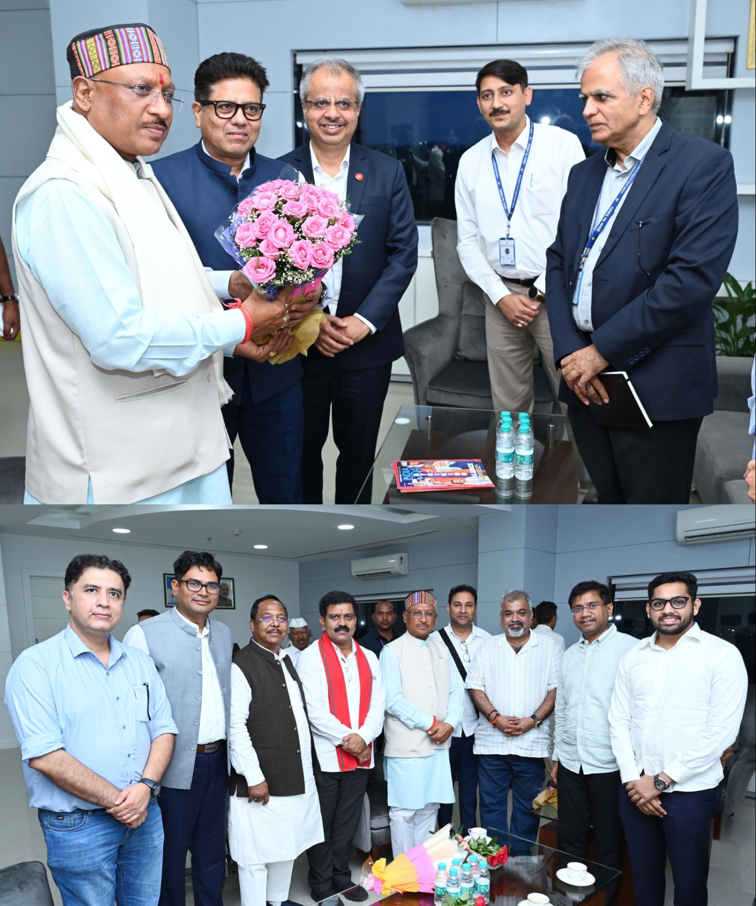 निवेशकों ने मुख्यमंत्री से मिलकर छत्तीसगढ़ में निवेश करने में दिखाई रूचि