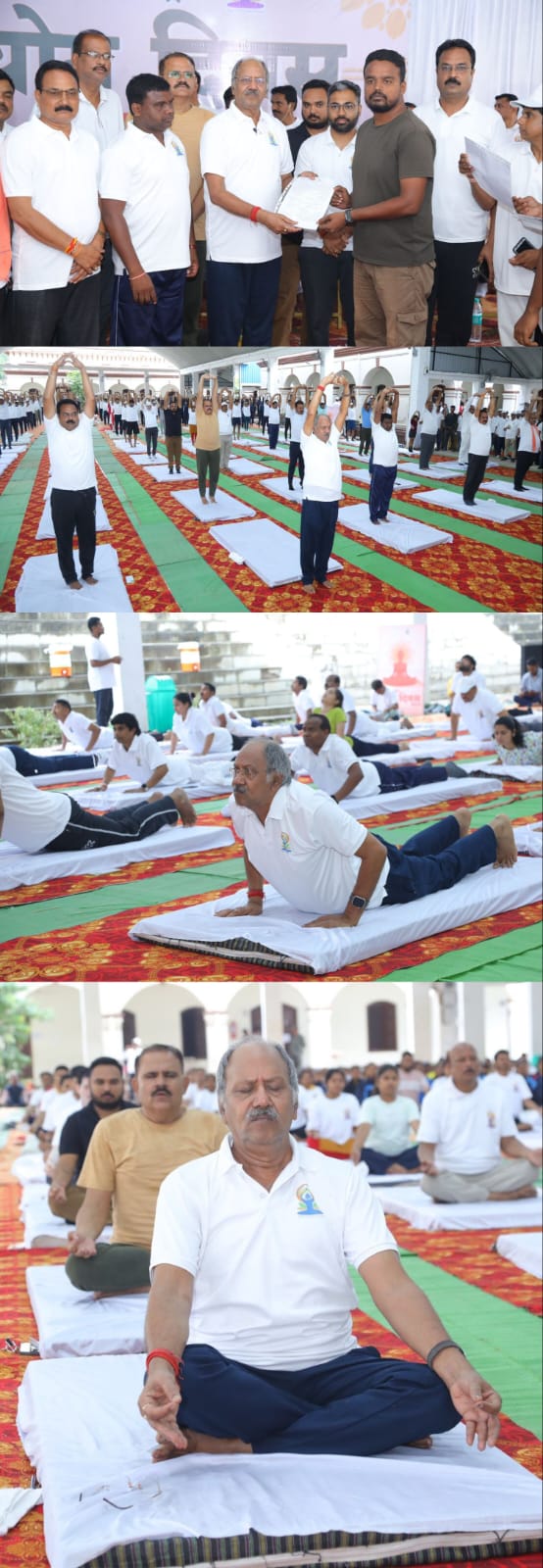 वसुधैव कुटुम्बकम् के उद्देश्य से प्रधानमंत्री नरेंद्र मोदी के प्रयासों ने योग को दिलाया वैश्विक दर्जा: सांसद बृजमोहन अग्रवाल