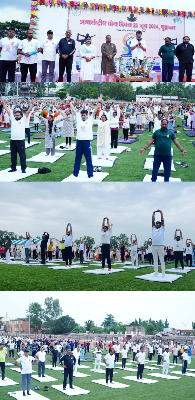 करें योग-रहें निरोग, योग हमारे देश की पुरातन विधा है- विधायक किरण देव