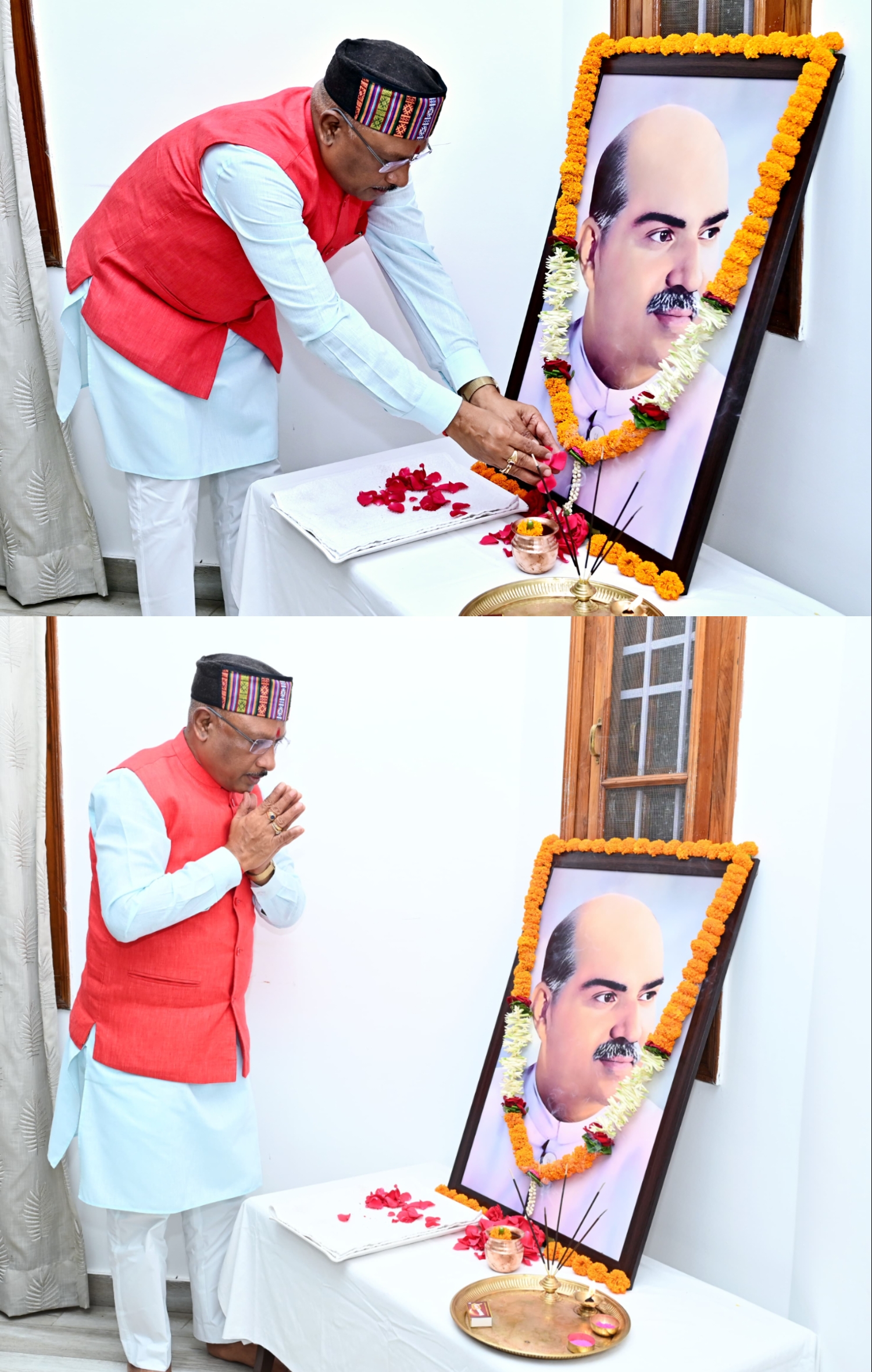 मुख्यमंत्री विष्णु देव साय ने डॉ. श्यामा प्रसाद मुखर्जी की पुण्यतिथि पर उन्हें नमन किया