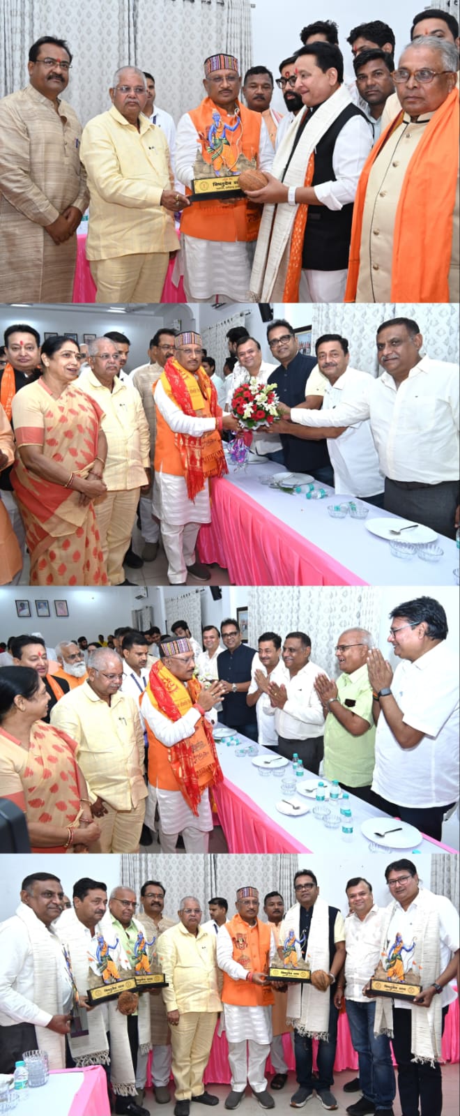 मुख्यमंत्री ने श्री रामलला दर्शन अभियान समितियों को किया सम्मानित