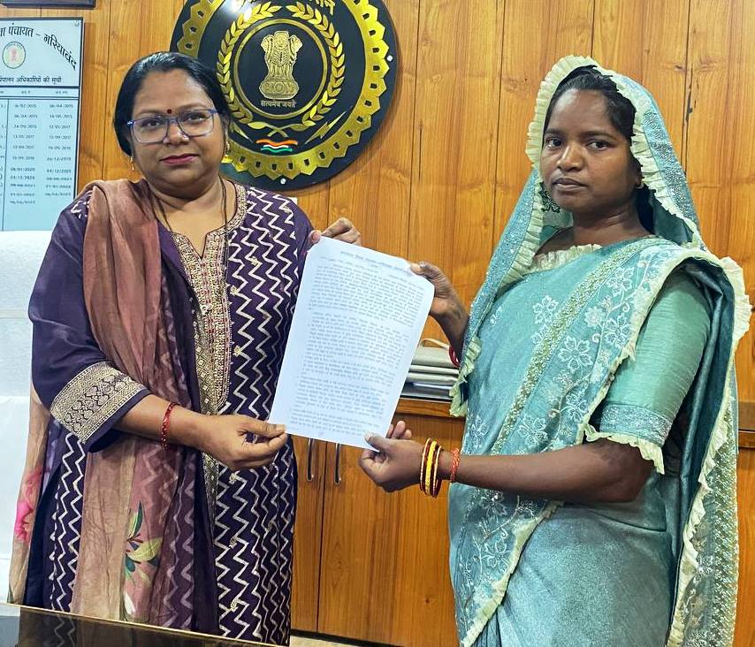 बेदमति को एक माह में ही मिली अनुकंपा नियुक्ति