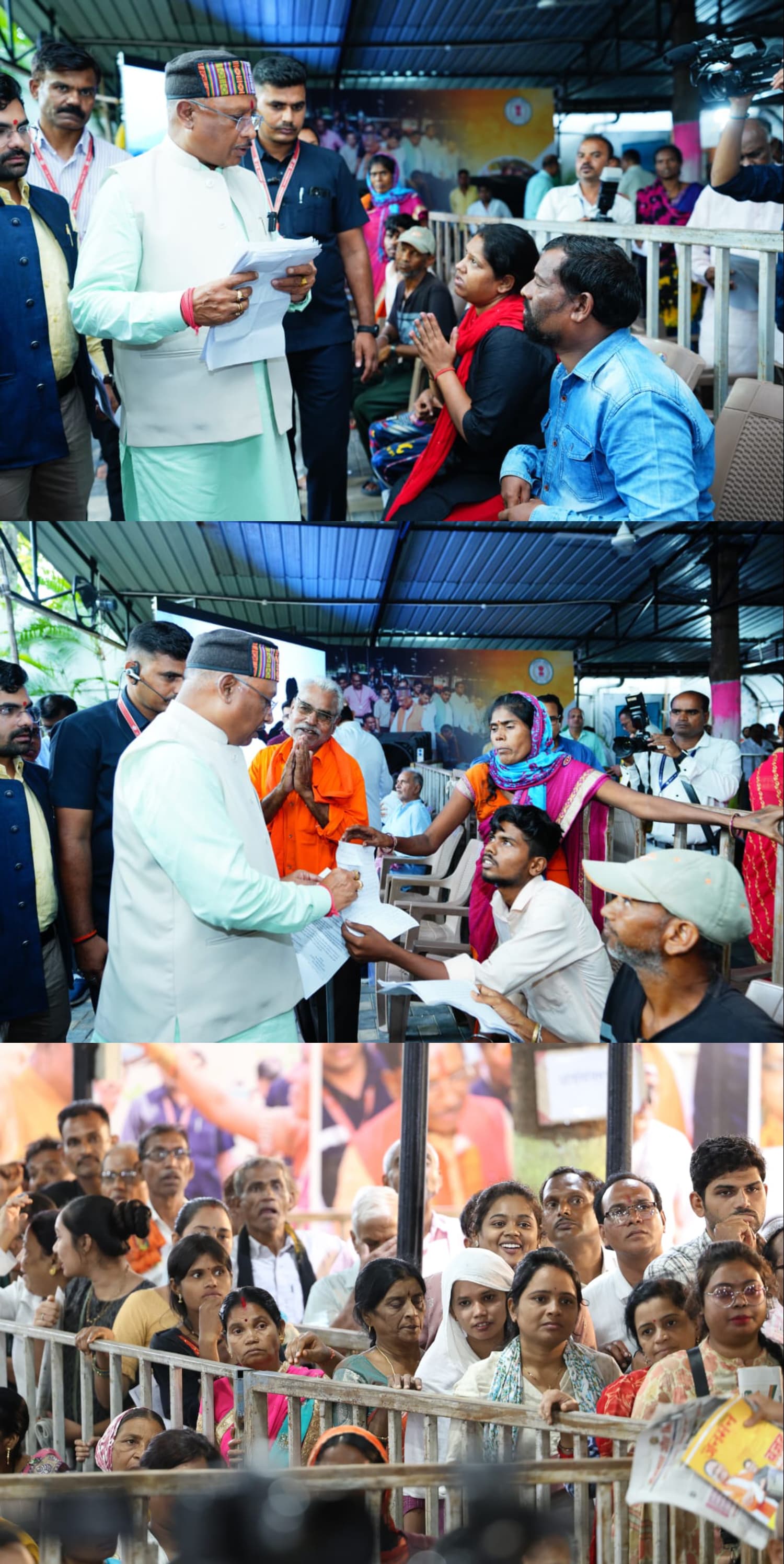 दूसरे सप्ताह भी मुख्यमंत्री के जनदर्शन में नागरिकों में जबरदस्त उत्साह