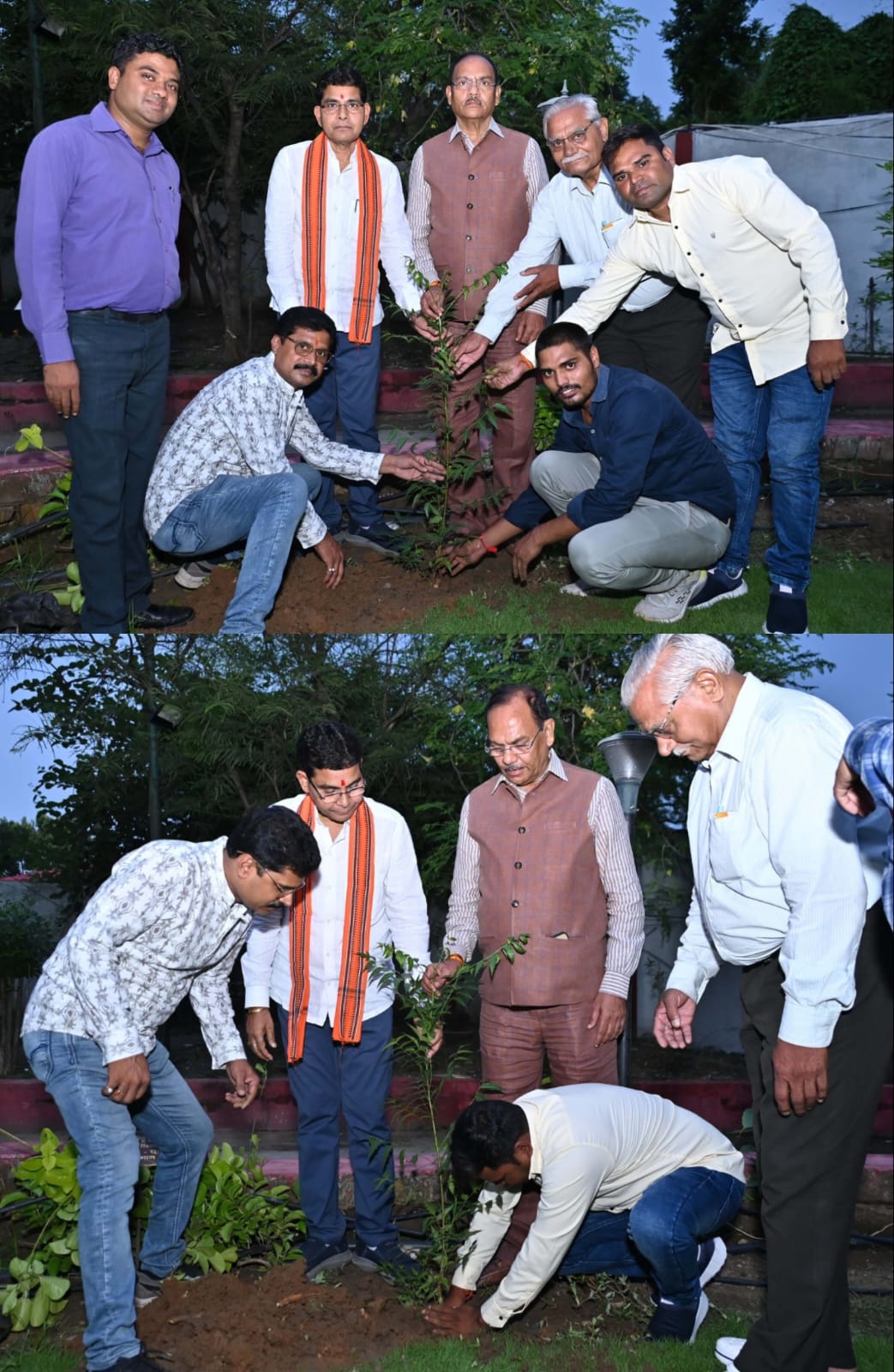 राजस्व मंत्री टंक राम वर्मा ने &lsquo;&lsquo;एक पेड़ मां के नाम अभियान&lsquo;&lsquo; के तहत लगाया &rsquo;&rsquo;नीम&rsquo;&rsquo; का पौधा, लोगों से अधिक से अधिक पौधे लगाने की अपील