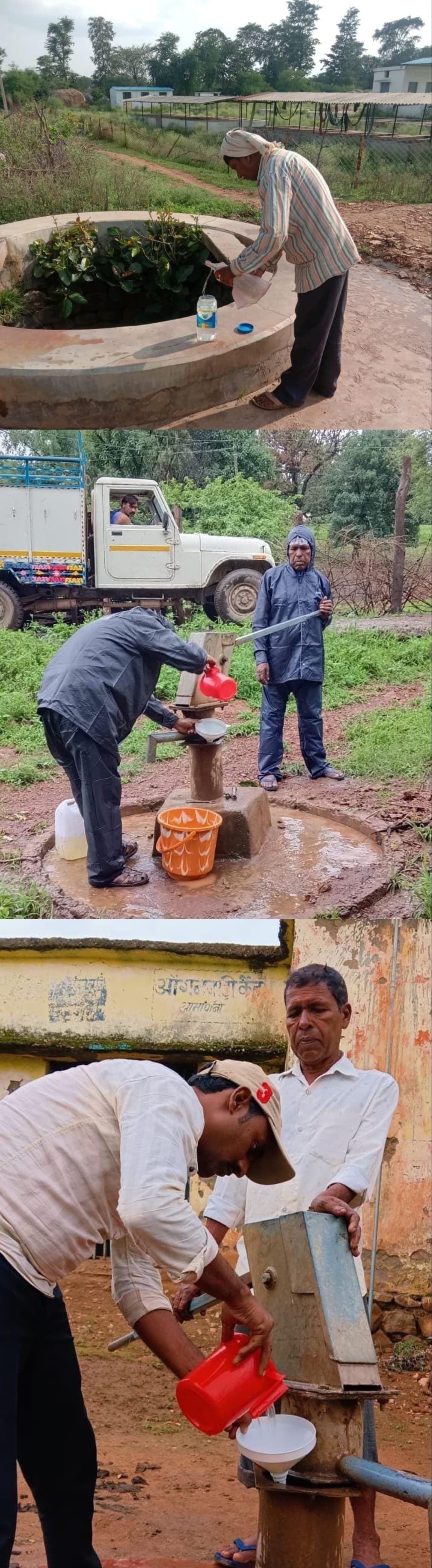 उपमुख्यमंत्री विजय शर्मा के निर्देश पर कबीरधाम जिले में जलस्त्रोतों का क्लोरिनेशन और स्वच्छता अभियान शुरू