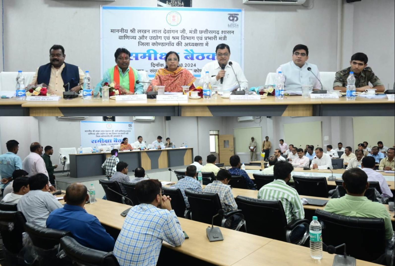 जनता की समस्याओं का निराकरण प्राथमिकता से करें : उद्योग मंत्री लखनलाल देवांगन