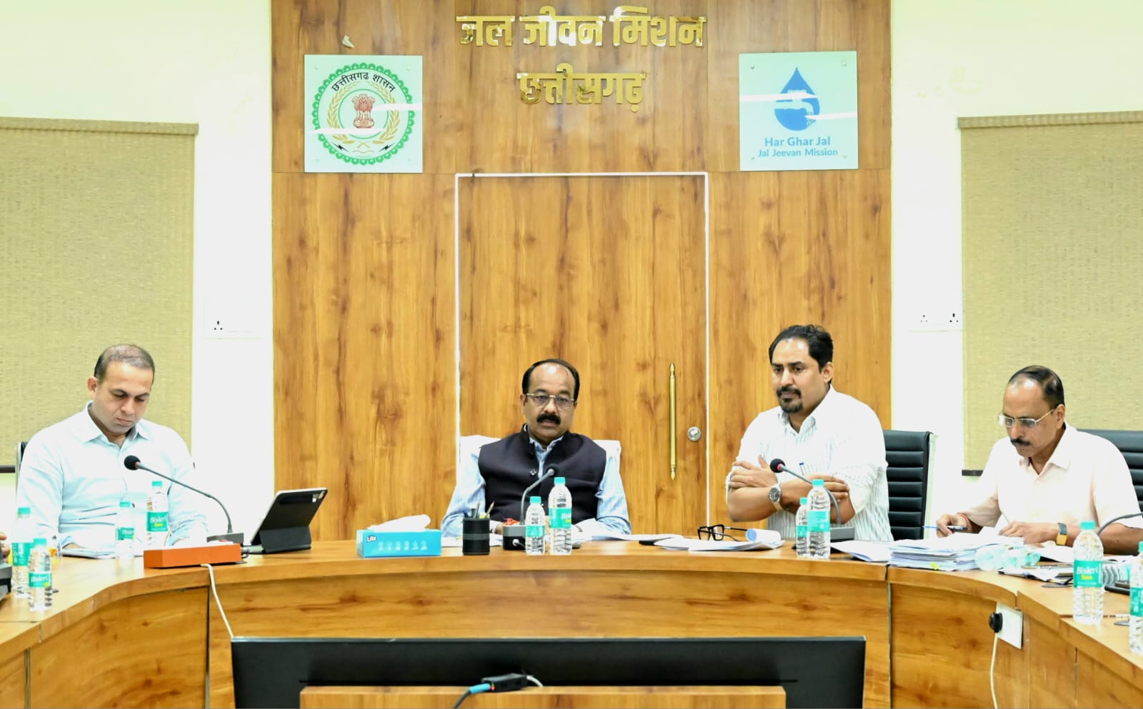 जल जीवन मिशन के कार्यों को मिशन मोड में पूर्ण करें - उपमुख्यमंत्री अरुण साव