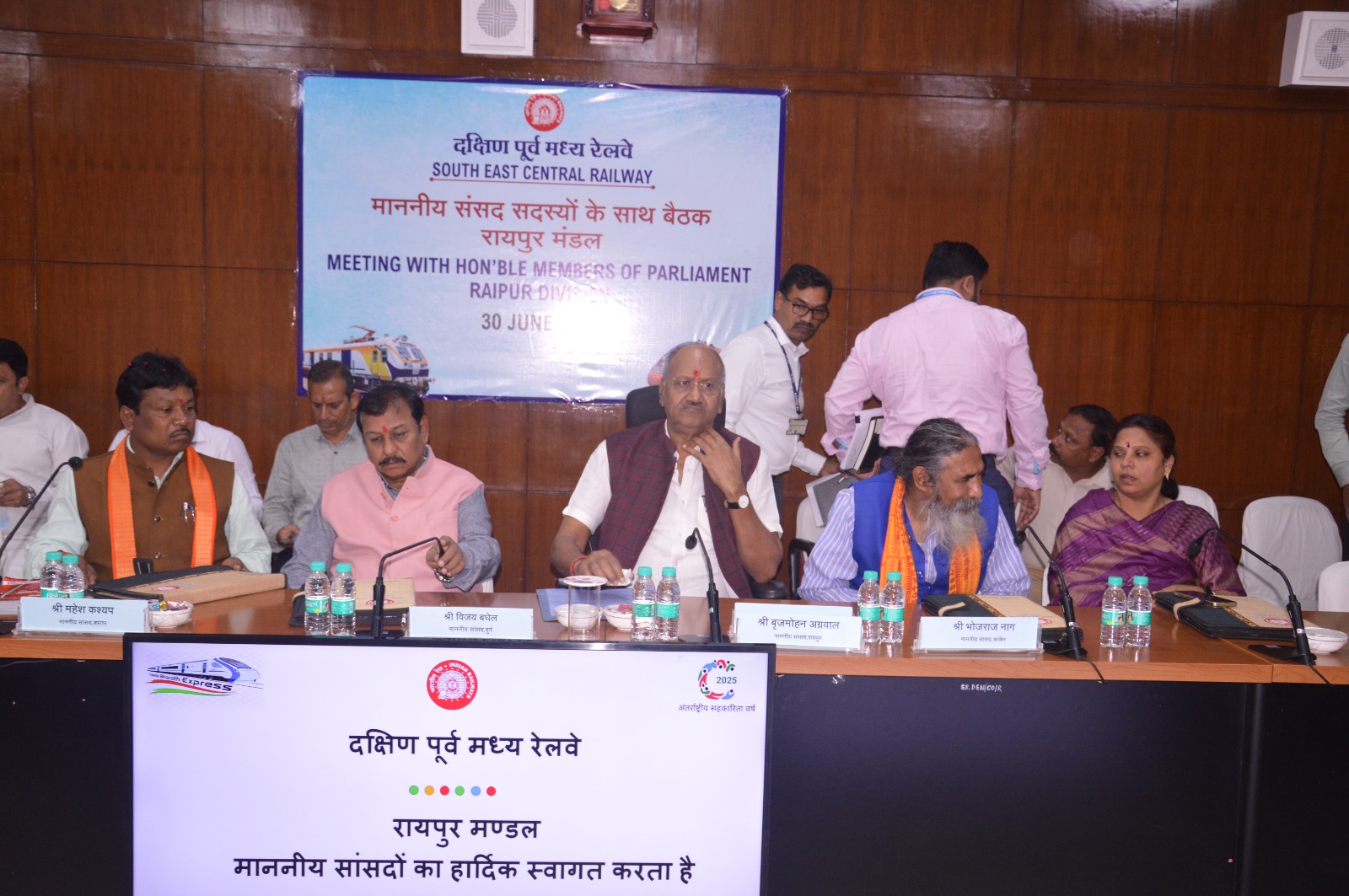 छत्तीसगढ़ में चल रहा है 46 हजार करोड़ रुपए से रेलवे का काम: सांसद बृजमोहन अग्रवाल