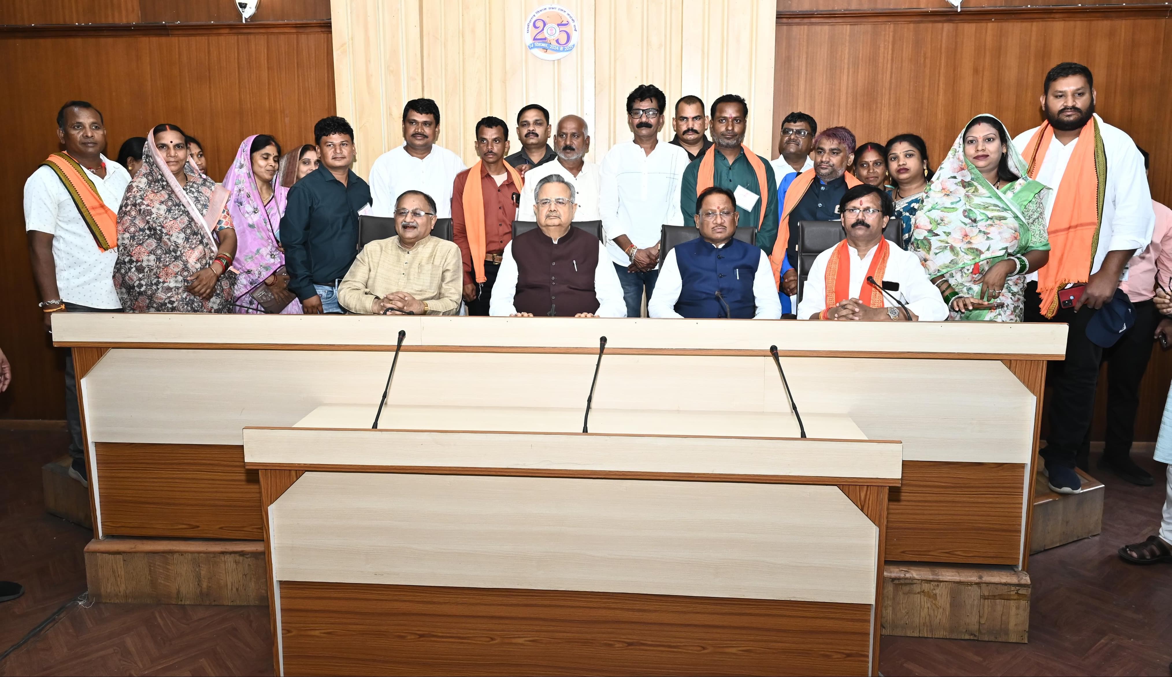 राजनांदगांव के नागरिक प्रतिनिधिमंडल ने की मुख्यमंत्री से मुलाकात