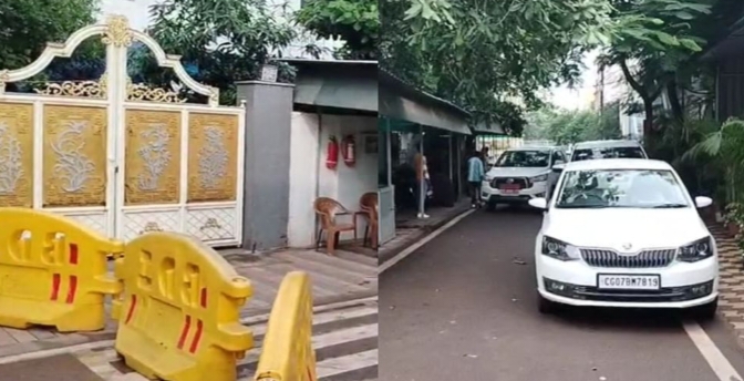 पूर्व मुख्यमंत्री भूपेश बघेल के निवास पर ED की दबिश