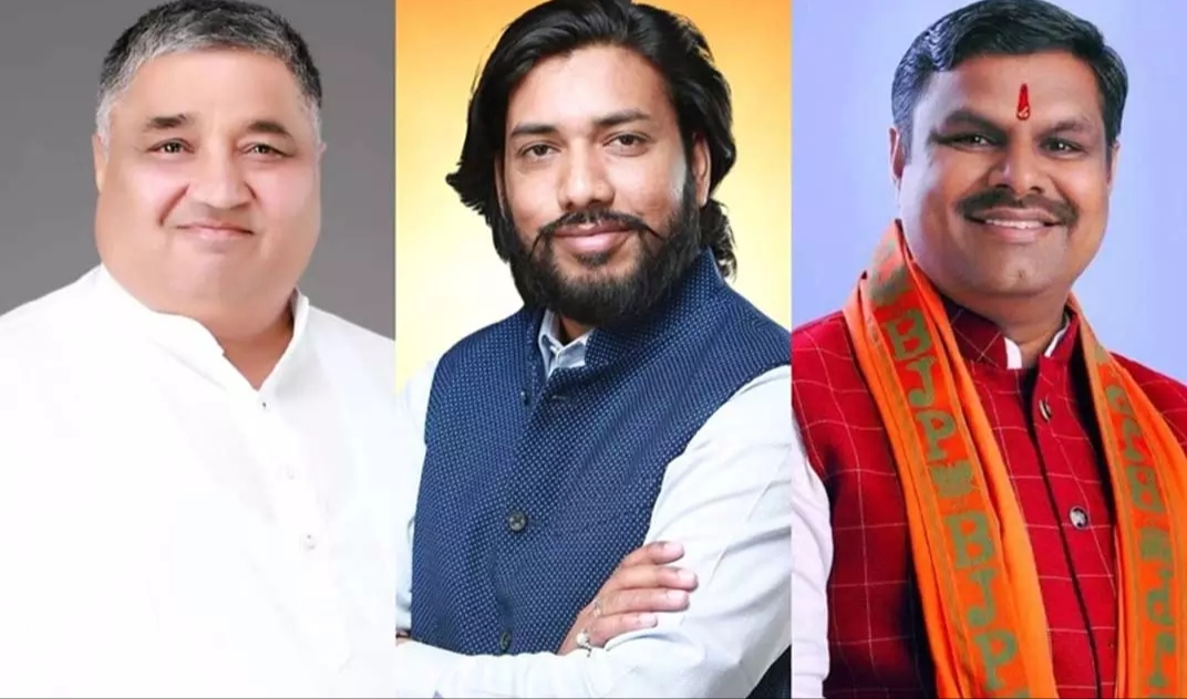 मुख्यमंत्री निवास पहुंचे गजेंद्र यादव, राजेश अग्रवाल और गुरु खुशवंत साहेब