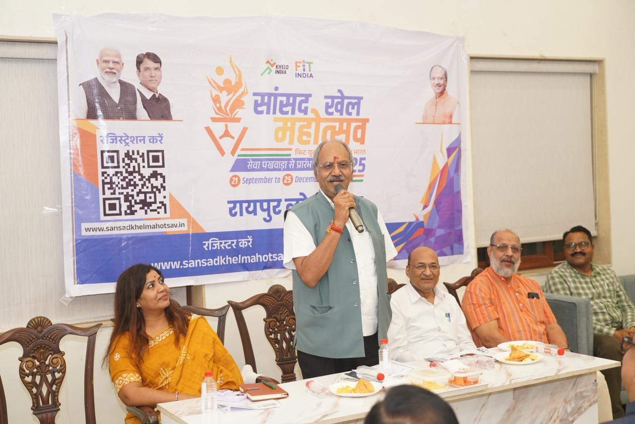 एक लाख से अधिक प्रतिभागियों को जोड़ने का लक्ष्य: सांसद बृजमोहन अग्रवाल