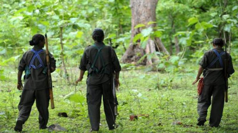 पुलिस-नक्सली मुठभेड़: दो माओवादी ढेर, एके-47 समेत भारी मात्रा में हथियार और विस्फोटक बरामद