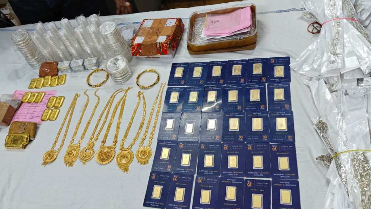 बिलासपुर-ईतवारी इंटरसिटी एक्सप्रेस से करोड़ों का सोने-चांदी बरामद 