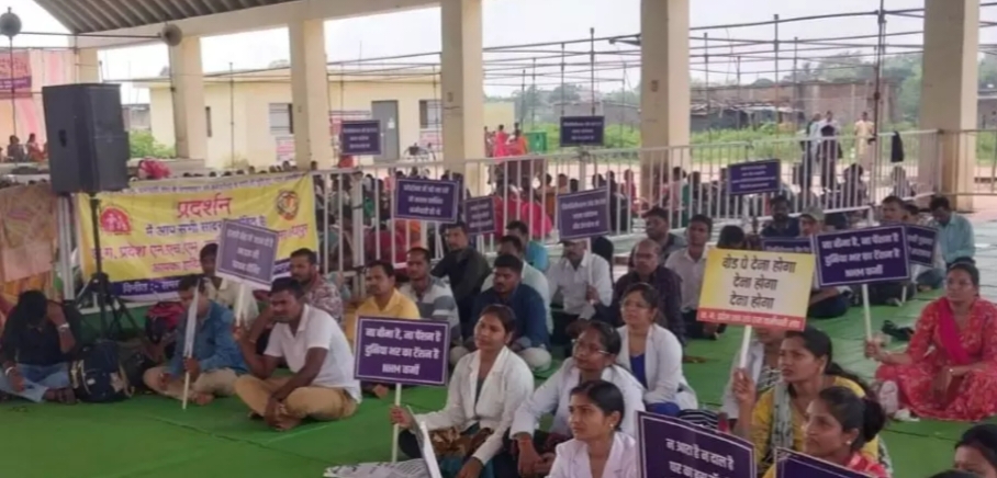 तूता धरना स्थल पर आगामी आदेश तक धरना-प्रदर्शन पर अस्थायी रोक