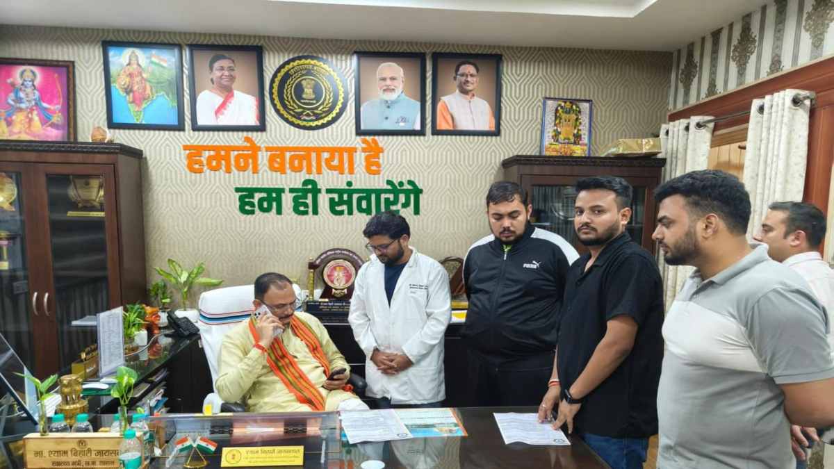 CGDF प्रतिनिधिमंडल ने स्वास्थ्य मंत्री श्याम बिहारी जयसवाल से की मुलाकात