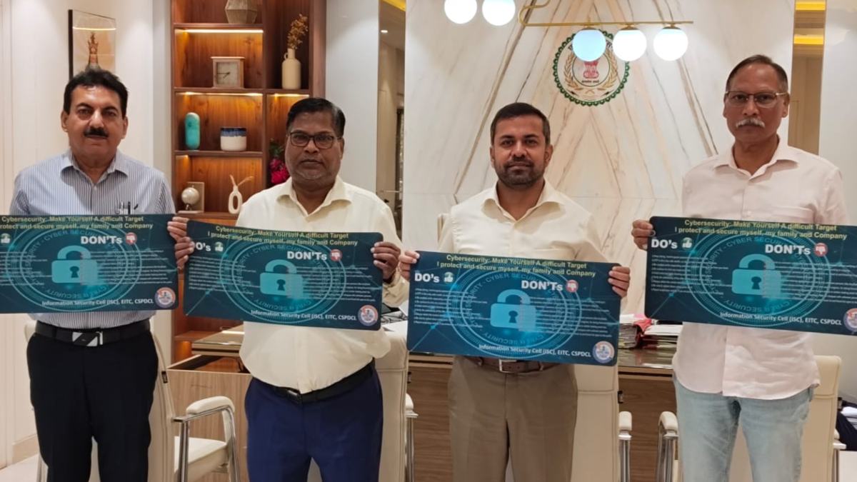 साइबर सुरक्षा और जागरूकता पर प्रशिक्षण कार्यक्रम : CSPDCL के अध्यक्ष डॉ रोहित यादव ने कहा-