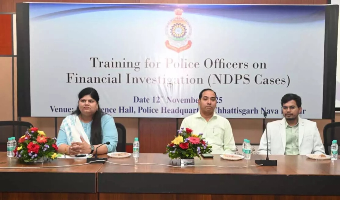 NDPS प्रकरणों के फायनेंसियल इन्वेस्टिगेशन पर एक दिवसीय कार्यशाला सम्पन्न  