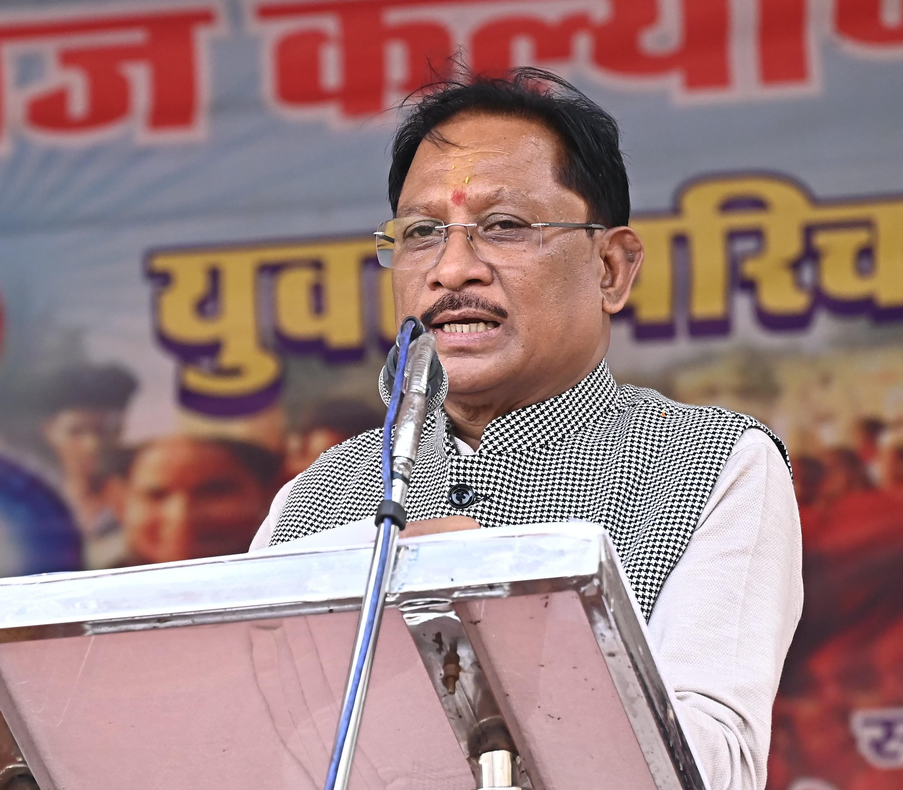 जनजातीय समुदाय के सर्वांगीण विकास के लिए कार्य कर रही है हमारी सरकार : मुख्यमंत्री विष्णुदेव साय