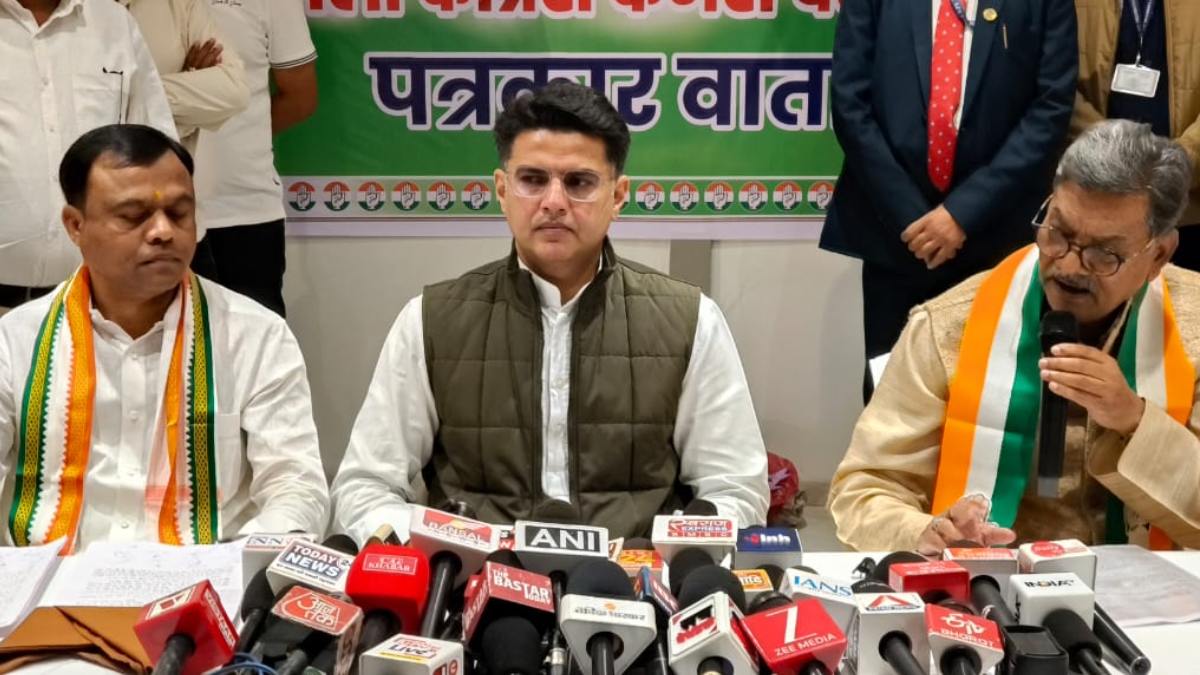 सचिन पायलट ने SIR प्रक्रिया को बताया लोकतंत्र पर प्रहार