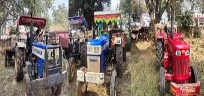 खनिज विभाग की सख्त कार्रवाई, अवैध रेत परिवहन में तीन वाहन जप्त