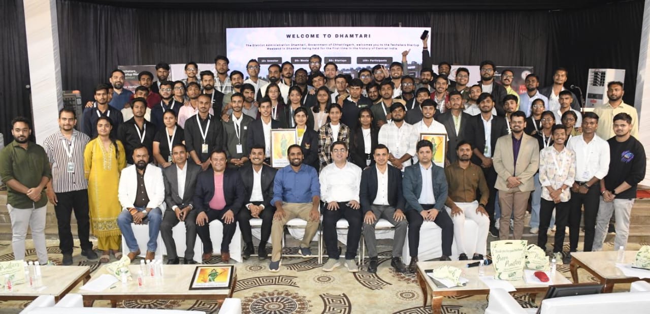 छत्तीसगढ़ में स्टार्टअप संस्कृति को नई उड़ान: टेकस्टार्स स्टार्टअप वीकेंड का सफल आयोजन, युवाओं को मिला वैश्विक मंच