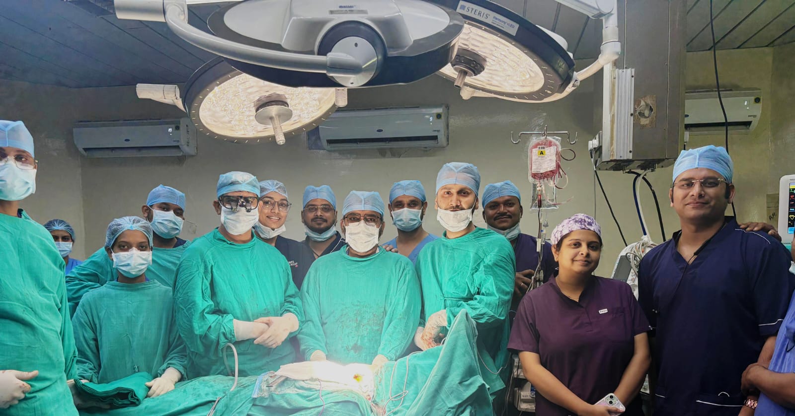 छाती के दुर्लभ कैंसर का अंबेडकर अस्पताल में हुआ सफल ऑपरेशन