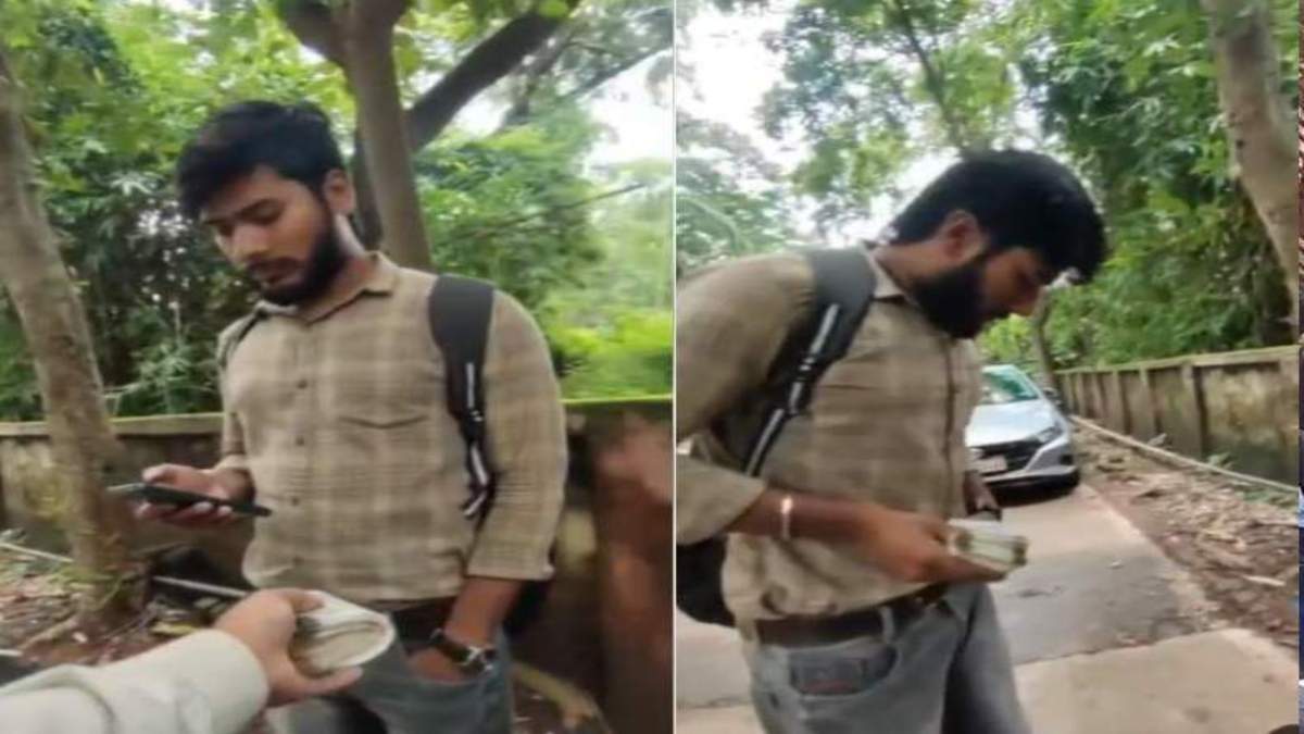 बिल अटकाकर ठेकेदार से मांगी रिश्वत, पैसा लेते कैमरे में कैद हुए SDO