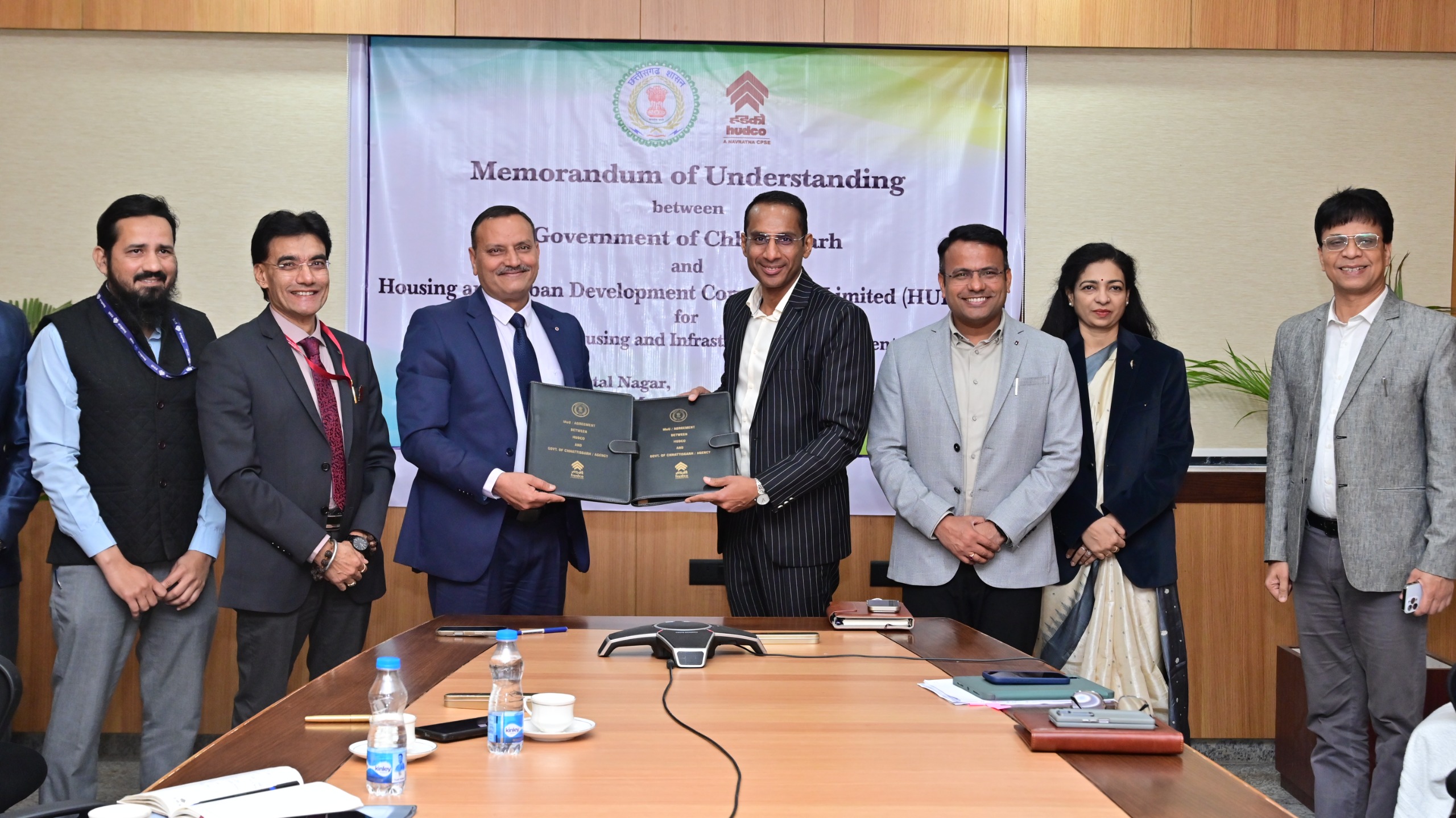छत्तीसगढ़ में आवास और बुनियादी ढांचे को मिलेगी रफ्तार, राज्य सरकार और हुडको के बीच एमओयू पर हस्ताक्षर