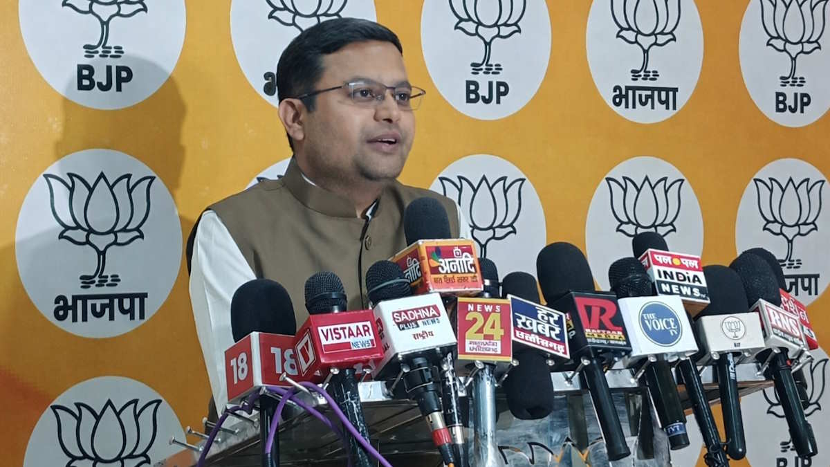 &lsquo;वीबी जी राम जी&rsquo; मुद्दे पर कांग्रेस के विरोध पर भाजपा का पलटवार, उज्ज्वल दीपक बोले&mdash;भ्रष्टाचार खत्म होने से कांग्रेस को हो रही तकलीफ