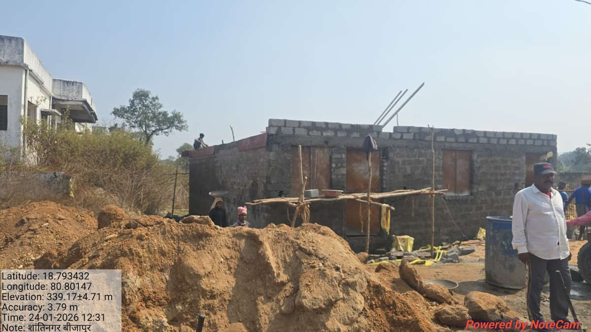 बीजापुर में अवैध अतिक्रमण पर बवाल, शोकॉज के बावजूद ठेकेदार का निर्माण जारी