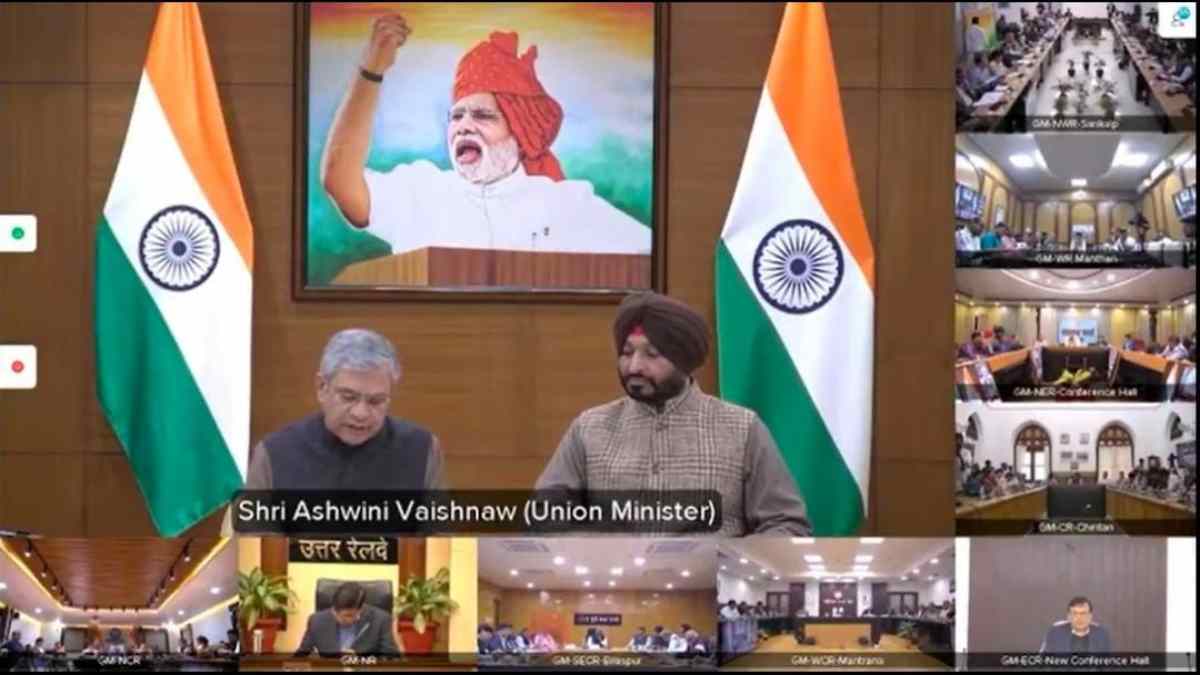 छत्तीसगढ़ को डबल इंजन सरकार का बड़ा तोहफा : रेलवे विकास के लिए बजट में 7,470 करोड़ का प्रावधान