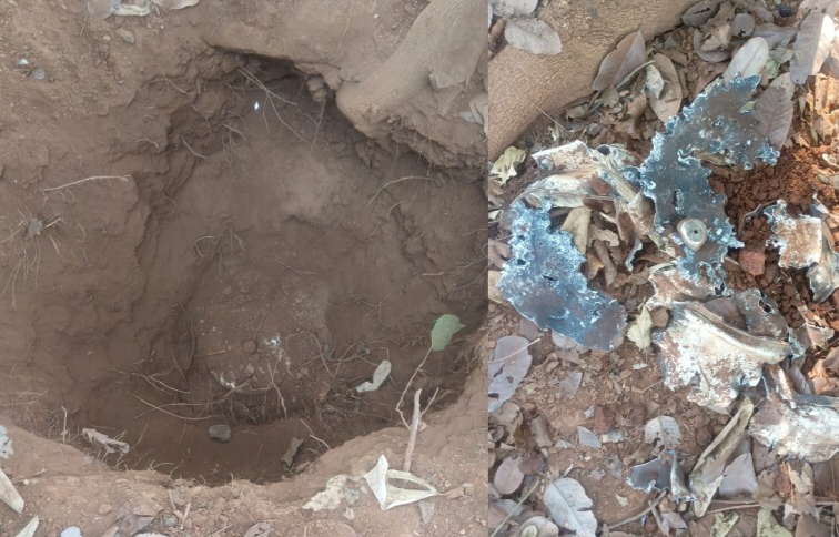 कांकेर-नारायणपुर सीमा पर सुरक्षाबलों ने नक्सलियों के नापाक मंसूबो पर फेरा पानी, प्रेशर IED बरामद कर किया नष्ट