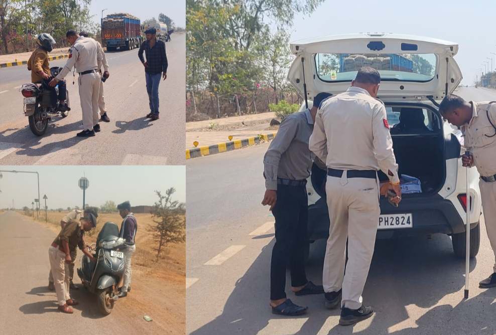 होली के मद्देनजर रायपुर ग्रामीण पुलिस का बड़ा एक्शन: 613 लोगों पर कार्रवाई&hellip;