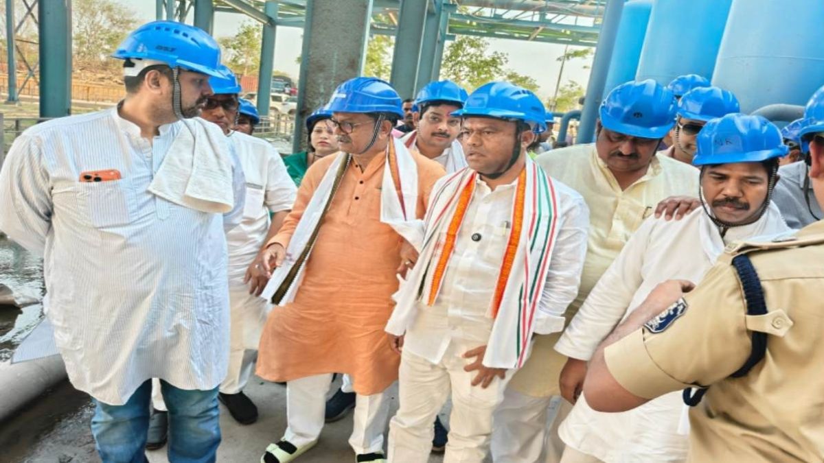 वेदांता पावर प्लांट हादसा : कांग्रेस जांच कमेटी दौरा; दीपक बैज ने कहा-