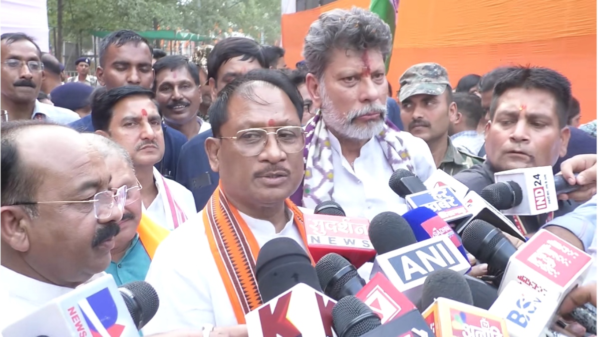 महिला आरक्षण बिल गिरने पर BJP का प्रदर्शन : CM साय ने कहा &ndash; एक दिन का विशेष सत्र बुलाएंगे, निंदा प्रस्ताव होगा पास