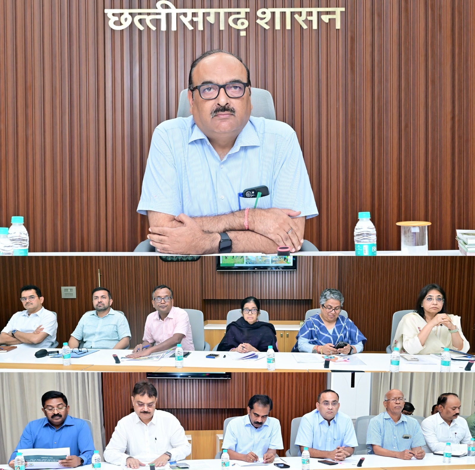 जलवायु परिवर्तन कार्य योजना हेतु गठित स्टियरिंग समिति की बैठक सम्पन्न