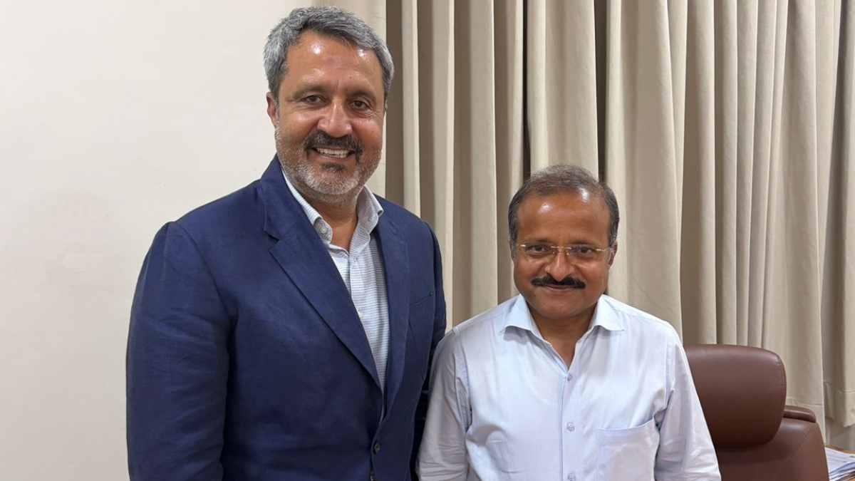 नवा रायपुर में अंतरराष्ट्रीय गोल्फ कोर्स और विश्वस्तरीय टूर्नामेंट की मेजबानी पर चर्चा, डीपी वर्ल्ड पीजीटीआई सीईओ ने प्रधान सचिव से की मुलाकात