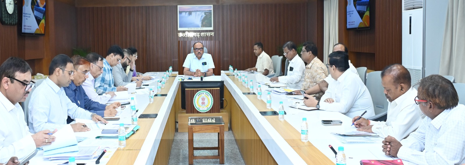 छत्तीसगढ़ सिंचाई परियोजना मंडल की कार्यकारिणी समिति की बैठक संपन्न
